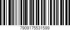 Código de barras (EAN, GTIN, SKU, ISBN): '7909175531599'