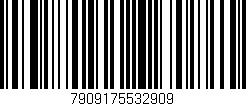 Código de barras (EAN, GTIN, SKU, ISBN): '7909175532909'