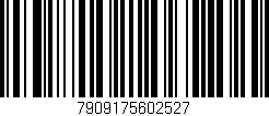 Código de barras (EAN, GTIN, SKU, ISBN): '7909175602527'