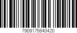 Código de barras (EAN, GTIN, SKU, ISBN): '7909175640420'