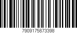 Código de barras (EAN, GTIN, SKU, ISBN): '7909175673398'