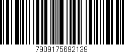 Código de barras (EAN, GTIN, SKU, ISBN): '7909175692139'