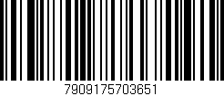 Código de barras (EAN, GTIN, SKU, ISBN): '7909175703651'