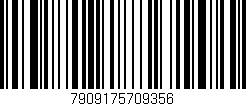 Código de barras (EAN, GTIN, SKU, ISBN): '7909175709356'