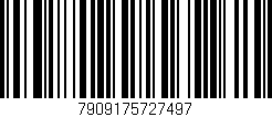 Código de barras (EAN, GTIN, SKU, ISBN): '7909175727497'