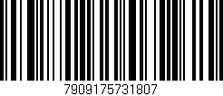 Código de barras (EAN, GTIN, SKU, ISBN): '7909175731807'