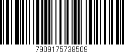 Código de barras (EAN, GTIN, SKU, ISBN): '7909175738509'