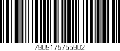 Código de barras (EAN, GTIN, SKU, ISBN): '7909175755902'