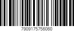 Código de barras (EAN, GTIN, SKU, ISBN): '7909175756060'