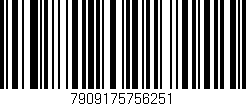 Código de barras (EAN, GTIN, SKU, ISBN): '7909175756251'