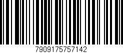 Código de barras (EAN, GTIN, SKU, ISBN): '7909175757142'