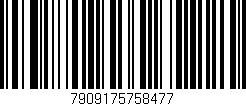 Código de barras (EAN, GTIN, SKU, ISBN): '7909175758477'