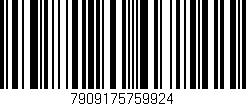Código de barras (EAN, GTIN, SKU, ISBN): '7909175759924'