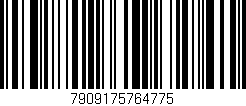 Código de barras (EAN, GTIN, SKU, ISBN): '7909175764775'