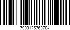 Código de barras (EAN, GTIN, SKU, ISBN): '7909175768704'