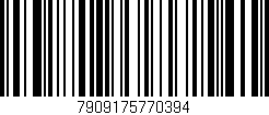Código de barras (EAN, GTIN, SKU, ISBN): '7909175770394'