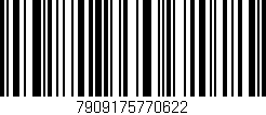Código de barras (EAN, GTIN, SKU, ISBN): '7909175770622'