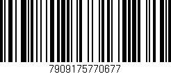Código de barras (EAN, GTIN, SKU, ISBN): '7909175770677'