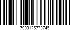 Código de barras (EAN, GTIN, SKU, ISBN): '7909175770745'