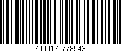 Código de barras (EAN, GTIN, SKU, ISBN): '7909175778543'