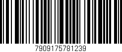 Código de barras (EAN, GTIN, SKU, ISBN): '7909175781239'