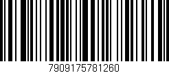 Código de barras (EAN, GTIN, SKU, ISBN): '7909175781260'