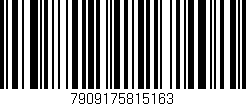 Código de barras (EAN, GTIN, SKU, ISBN): '7909175815163'