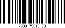 Código de barras (EAN, GTIN, SKU, ISBN): '7909175815170'