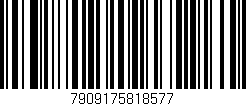 Código de barras (EAN, GTIN, SKU, ISBN): '7909175818577'