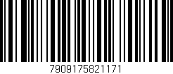 Código de barras (EAN, GTIN, SKU, ISBN): '7909175821171'