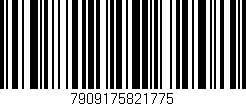 Código de barras (EAN, GTIN, SKU, ISBN): '7909175821775'