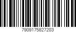Código de barras (EAN, GTIN, SKU, ISBN): '7909175827203'