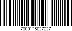 Código de barras (EAN, GTIN, SKU, ISBN): '7909175827227'