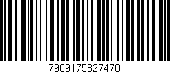 Código de barras (EAN, GTIN, SKU, ISBN): '7909175827470'