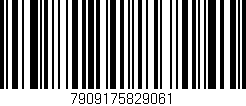 Código de barras (EAN, GTIN, SKU, ISBN): '7909175829061'
