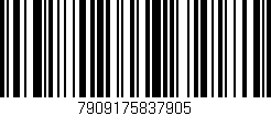 Código de barras (EAN, GTIN, SKU, ISBN): '7909175837905'