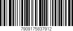 Código de barras (EAN, GTIN, SKU, ISBN): '7909175837912'