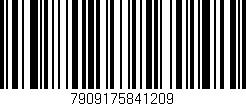 Código de barras (EAN, GTIN, SKU, ISBN): '7909175841209'