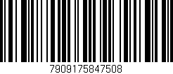Código de barras (EAN, GTIN, SKU, ISBN): '7909175847508'