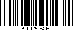 Código de barras (EAN, GTIN, SKU, ISBN): '7909175854957'