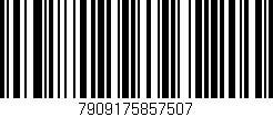 Código de barras (EAN, GTIN, SKU, ISBN): '7909175857507'