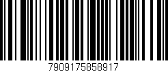 Código de barras (EAN, GTIN, SKU, ISBN): '7909175858917'