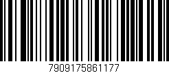 Código de barras (EAN, GTIN, SKU, ISBN): '7909175861177'