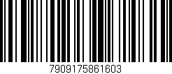 Código de barras (EAN, GTIN, SKU, ISBN): '7909175861603'