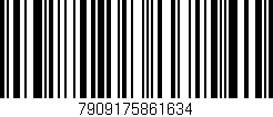 Código de barras (EAN, GTIN, SKU, ISBN): '7909175861634'