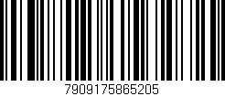 Código de barras (EAN, GTIN, SKU, ISBN): '7909175865205'