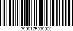 Código de barras (EAN, GTIN, SKU, ISBN): '7909175869838'