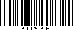Código de barras (EAN, GTIN, SKU, ISBN): '7909175869852'