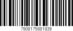 Código de barras (EAN, GTIN, SKU, ISBN): '7909175881939'