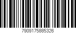 Código de barras (EAN, GTIN, SKU, ISBN): '7909175885326'